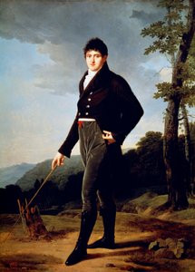 Portrett av grev Andrei Bezborodko, 1804. av Robert Lefevre