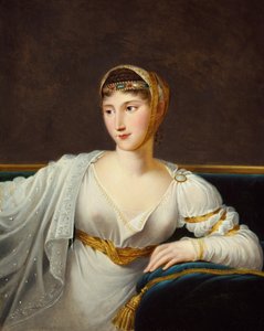 Portrett av prinsesse Pauline Borghese, kone til general Leclerc (olje på lerret) av Robert Lefevre
