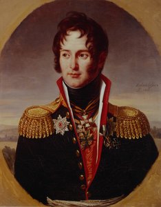 Portrett av Pyotr Alexandrovich Chicherin 1778-1848, 1814 av Robert Lefevre