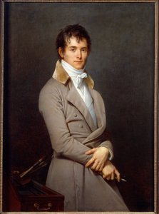 Portrett av maleren Pierre Narcisse (Pierre-Narcisse) Guerin (1774-1833) Maleri av Robert Lefevre (1755-1830) 1800-tallet Søn: 1,09x0,8m - Orleans musee des beaux arts av Robert Lefevre