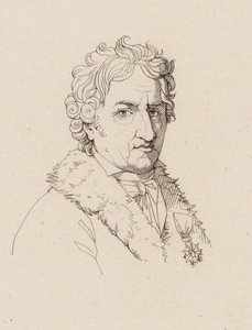 Portrett av komponisten Pierre-Alexandre Monsigny 1729-1817, ca. 1810. av Robert Lefevre