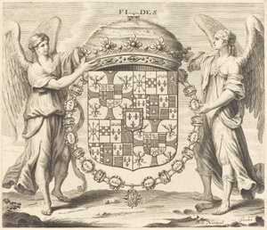 Våpen til Charles II, hertug av Mantua av Robert Nanteuil