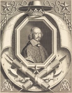 Kardinal Jules Mazarin av Robert Nanteuil