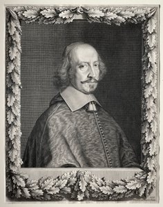 Kardinal Mazarin av Robert Nanteuil