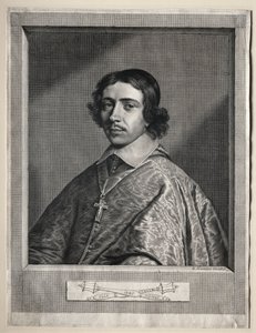 Kardinal av Retz, 1650. av Robert Nanteuil