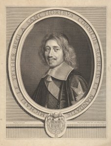 Kansler Michel IV Le Tellier, ca. 1661. av Robert Nanteuil