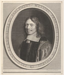 Francois Lotin de Charny, ca. 1657. av Robert Nanteuil