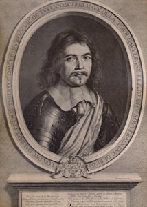 Frederic Maurice de la Tour dAuvergne, hertug av Bouillon, fransk soldat, 1600-tallet 1894 av Robert Nanteuil
