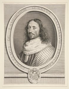 Guillaume de Lamoignon, første president for parlamentet i Paris (første president for parlamentet i Paris) av Robert Nanteuil