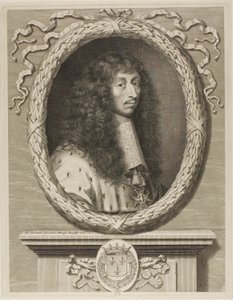 Ludvig II av Bourbon, prins av Condé av Robert Nanteuil