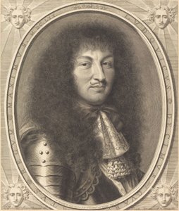 Ludvig XIV av Robert Nanteuil