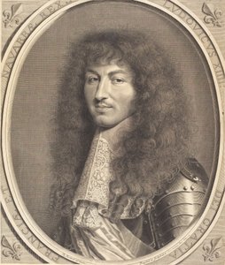 Ludvig XIV av Robert Nanteuil