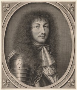 Ludvig XIV av Robert Nanteuil