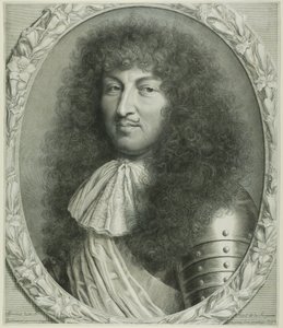 Ludvig XIV av Robert Nanteuil