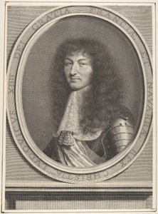 Louis XIV, 1667. av Robert Nanteuil