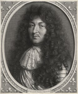 Ludvig XIV, konge av Frankrike (1638-1678) av Robert Nanteuil