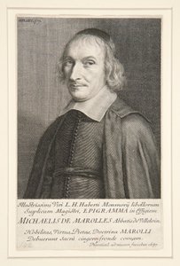 Michael av Marolles (1600-1681) av Robert Nanteuil