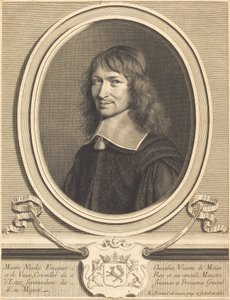 Nicolas Fouquet av Robert Nanteuil