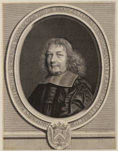 Portrett av Antoine Barillon [Barrillon] av Robert Nanteuil