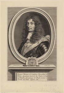 Portrett av Jacques II de Castelnau, fransk marskalk av Robert Nanteuil