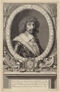 Portrett av Jean Baptiste Budes de Guébriant, fransk marskalk av Robert Nanteuil