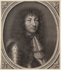 Portrett av Ludvig XIV av Robert Nanteuil