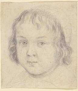 Portrett av et barn av Robert Nanteuil