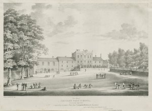 Sedgley Park School: gravering, nov 1838 (trykk) av Robert Noyes