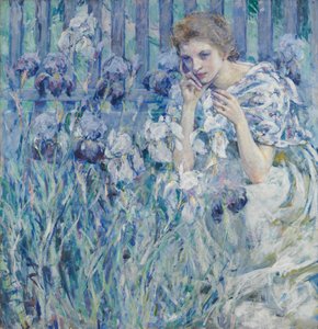 Fleur-de-lis, ca. 1895-1900 av Robert Payton Reid