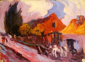 Polsk smedje (olje på lerret) av Robert Polhill Bevan
