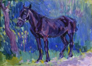 Studie for Sussex Farm Horse, ca. 1904-6