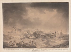 The Distress'd Situation of the Dutton East Indiaman