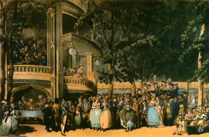 Vauxhall Gardens, Lambeth, c1785, 1942