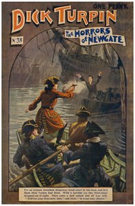 Dick Turpin (farge litho) av Robert Prowse Jnr