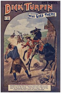 Dick Turpin (farge litho) av Robert Prowse Jnr