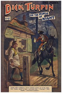 Dick Turpin (farge litho) av Robert Prowse Jnr