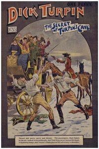 Dick Turpin (farge litho) av Robert Prowse Jnr
