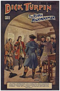 Dick Turpin (farge litho) av Robert Prowse Jnr
