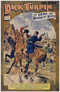 Dick Turpin (farge litho) av Robert Prowse Jnr