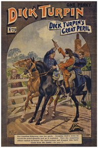Dick Turpin (farge litho) av Robert Prowse Jnr