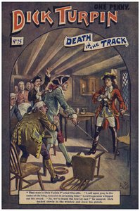 Dick Turpin (farge litho) av Robert Prowse Jnr