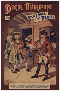 Dick Turpin (farge litho) av Robert Prowse Jnr