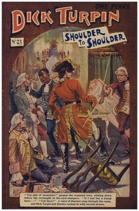 Dick Turpin (farge litho) av Robert Prowse Jnr
