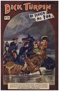 Dick Turpin (farge litho) av Robert Prowse Jnr