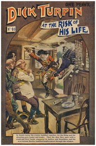 Dick Turpin (farge litho) av Robert Prowse Jnr
