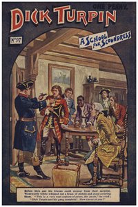 Dick Turpin (farge litho) av Robert Prowse Jnr