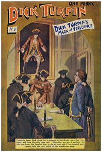 Dick Turpin (farge litho) av Robert Prowse Jnr
