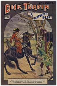Dick Turpin (farge litho) av Robert Prowse Jnr