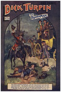 Dick Turpin (farge litho) av Robert Prowse Jnr