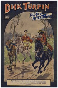 Dick Turpin (farge litho) av Robert Prowse Jnr